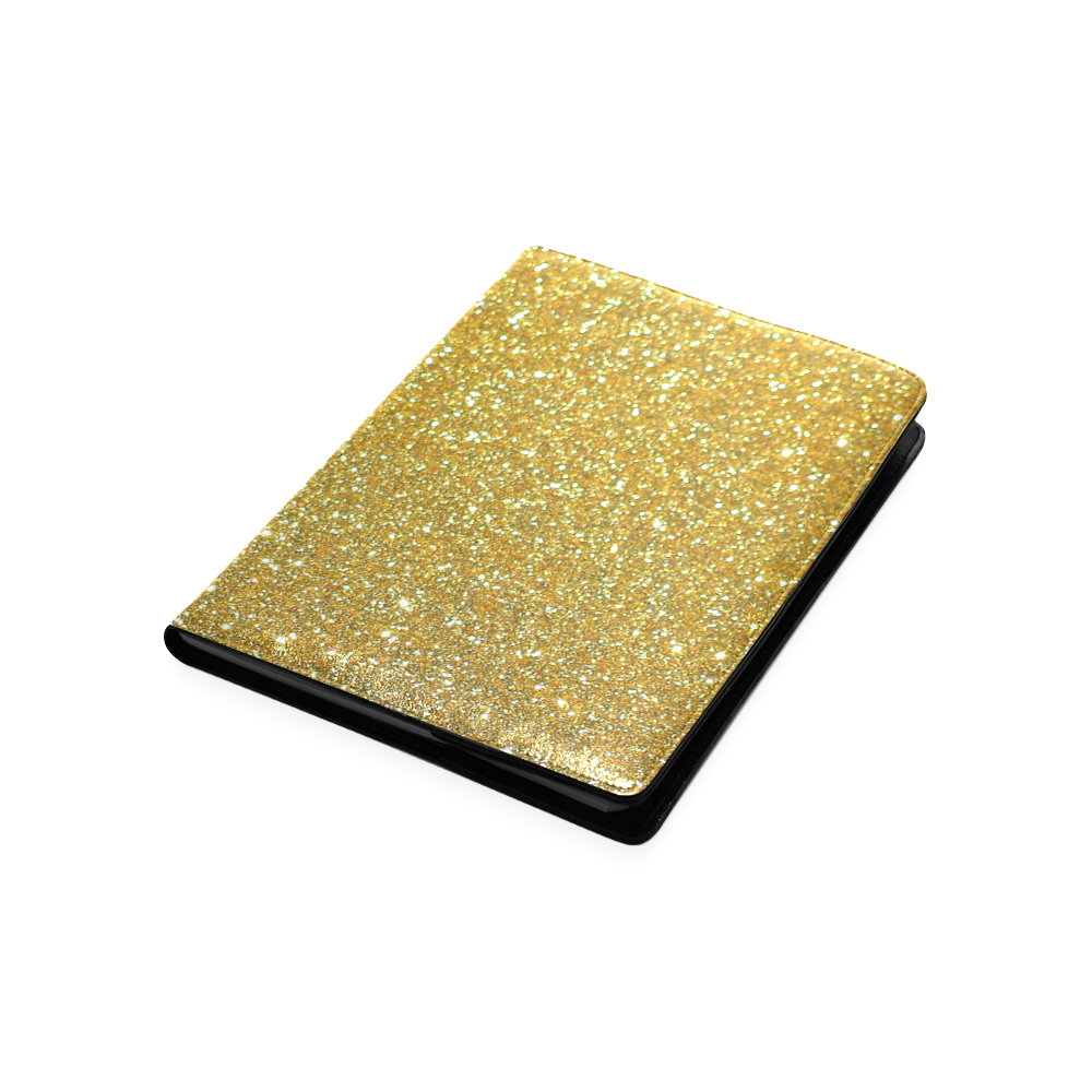Gold glitter Custom NoteBook B5