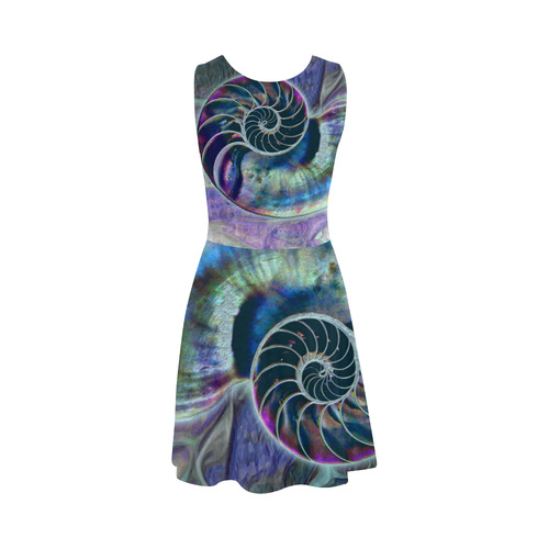 Wonderful Iridescent SHELL SNAIL Atalanta Sundress (Model D04)