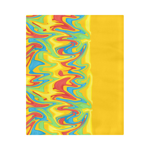 Swirled Rainbow Duvet Cover 86"x70" ( All-over-print)
