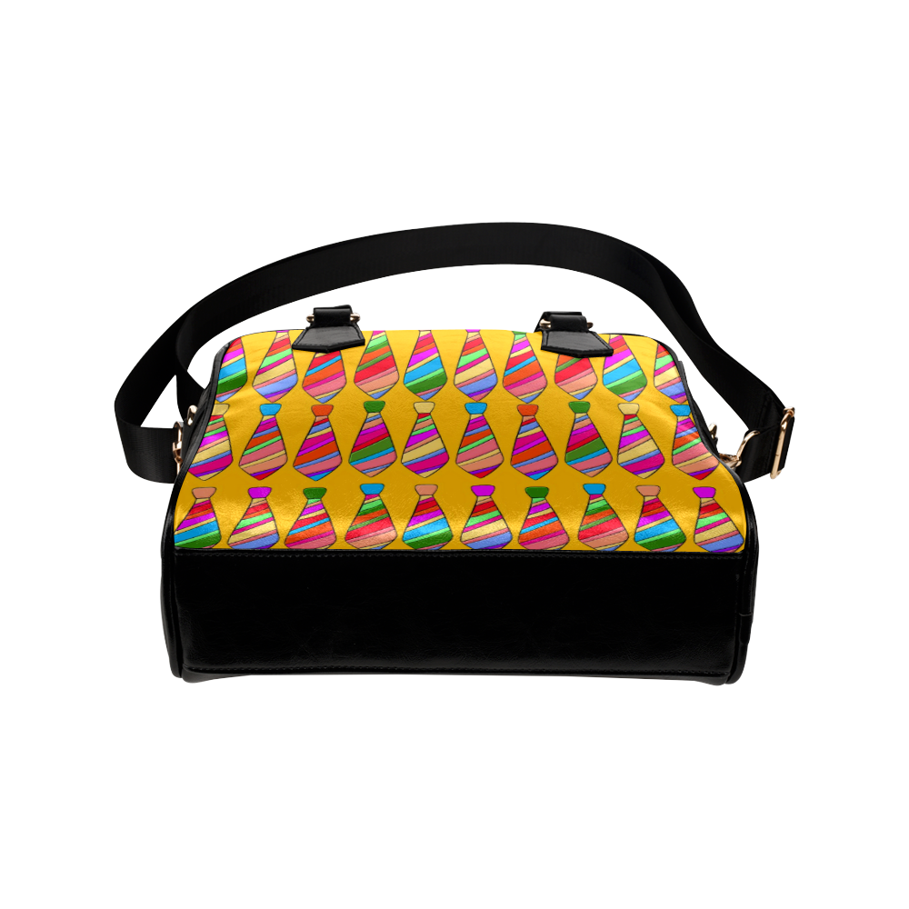 Popart Tie by Popart Lover Shoulder Handbag (Model 1634)