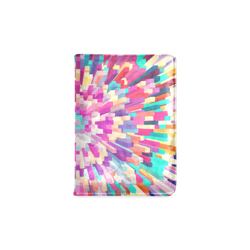 Colorful Exploding Blocks Custom NoteBook A5