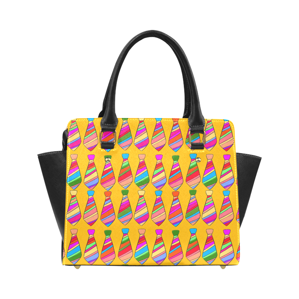 Popart Tie by Popart Lover Classic Shoulder Handbag (Model 1653)