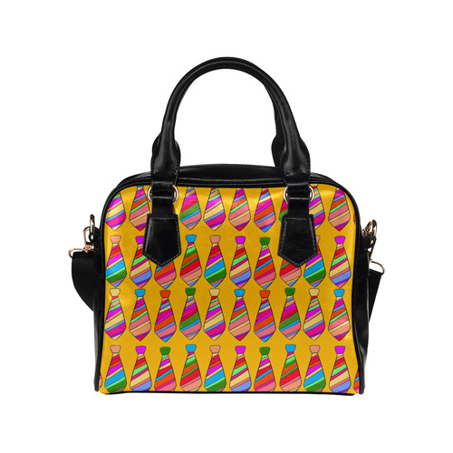 Popart Tie by Popart Lover Shoulder Handbag (Model 1634)