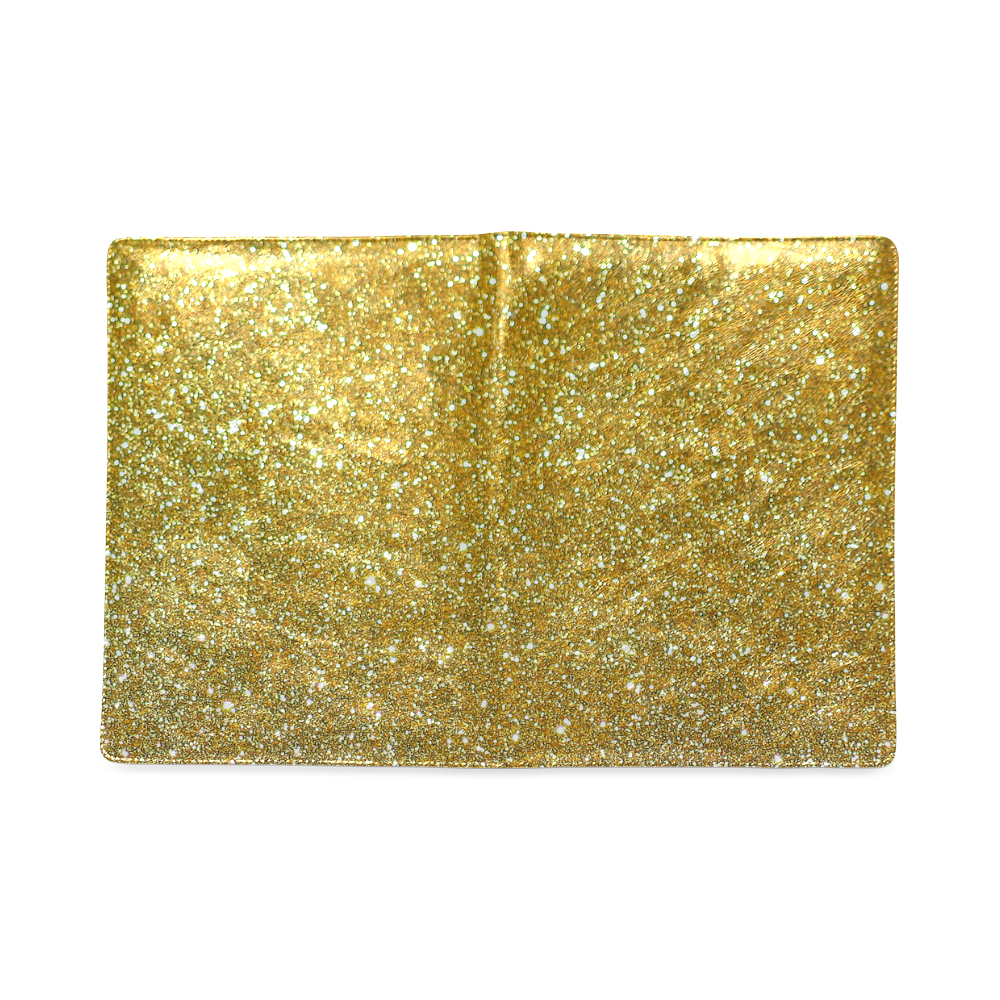 Gold glitter Custom NoteBook B5