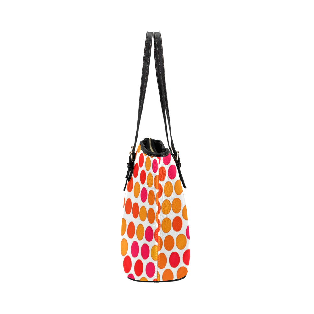 Like 60´s by Artdream Leather Tote Bag/Small (Model 1651)