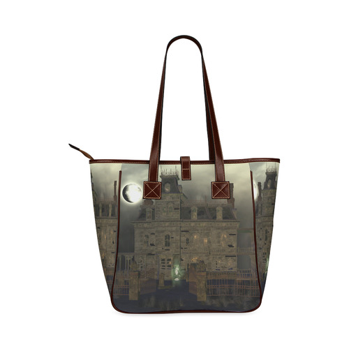 haunted house (halloween) Classic Tote Bag (Model 1644)