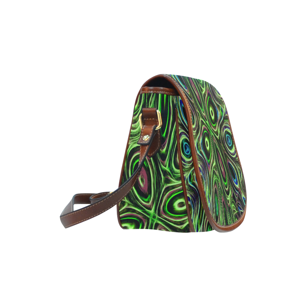 Peacock Strut III - Jera Nour Saddle Bag/Large (Model 1649)