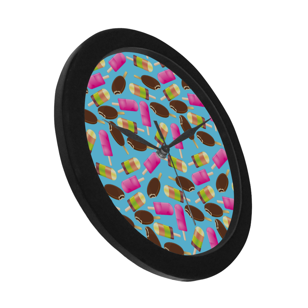 icecream Circular Plastic Wall clock