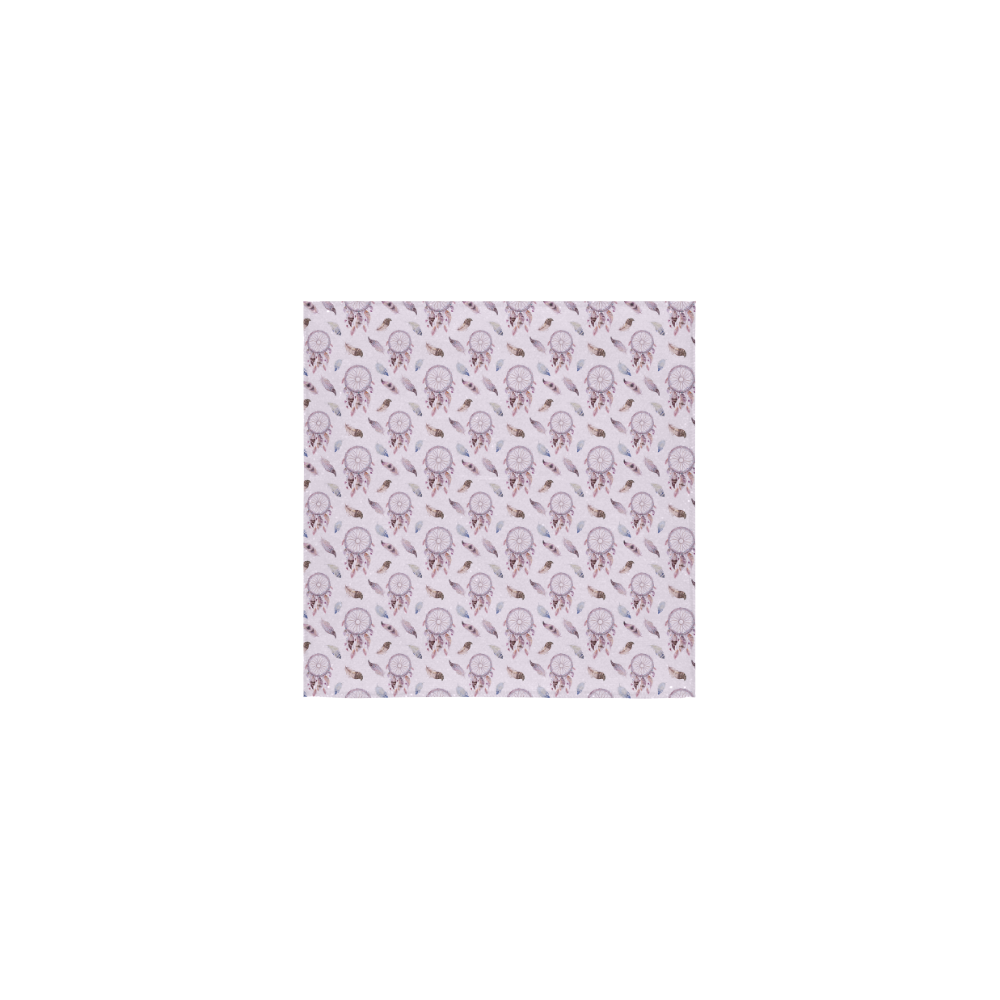 Beautiful Purple Bohemian Dreamcatcher Square Towel 13“x13”