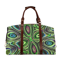 Peacock Strut III - Jera Nour Classic Travel Bag (Model 1643)