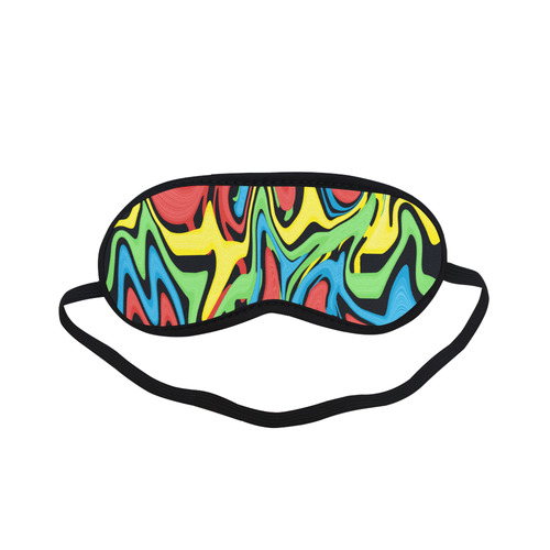 Swirled Rainbow Sleeping Mask