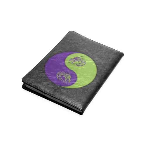yin yang dragons Custom NoteBook B5