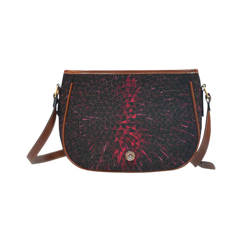 Space Explosion by Artdream Saddle Bag/Large (Model 1649)