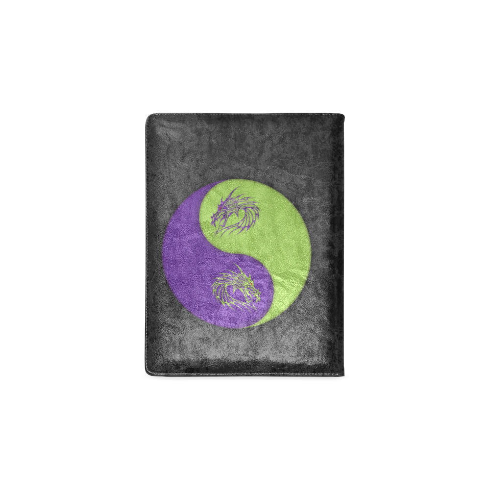 yin yang dragons Custom NoteBook B5