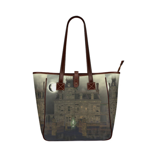 haunted house (halloween) Classic Tote Bag (Model 1644)