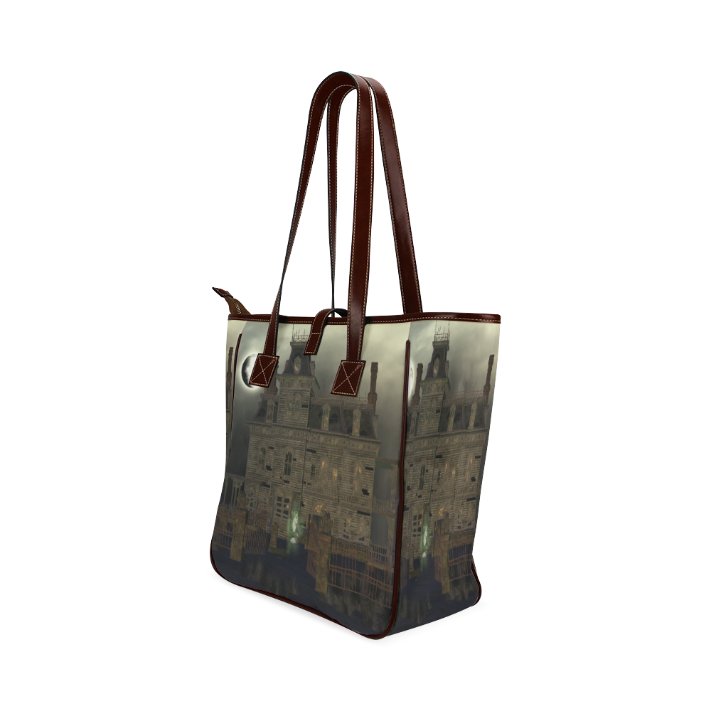 haunted house (halloween) Classic Tote Bag (Model 1644)