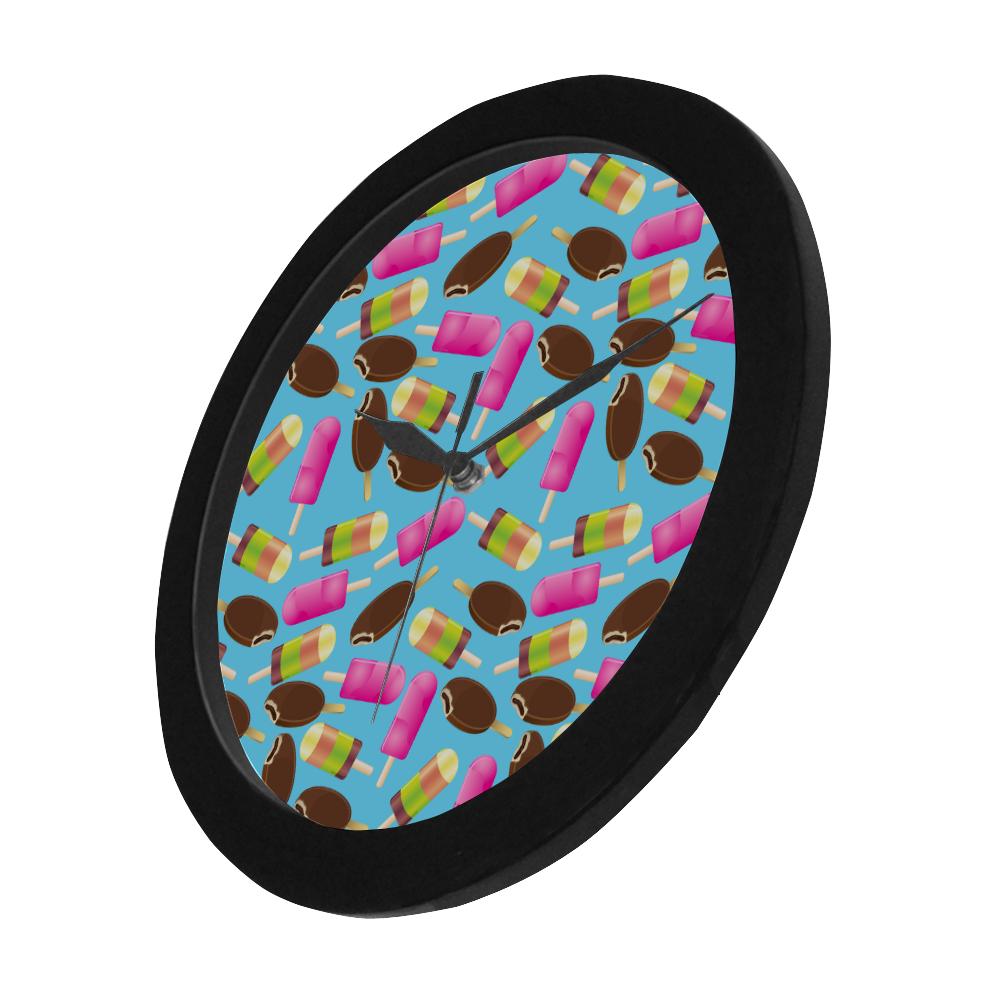 icecream Circular Plastic Wall clock