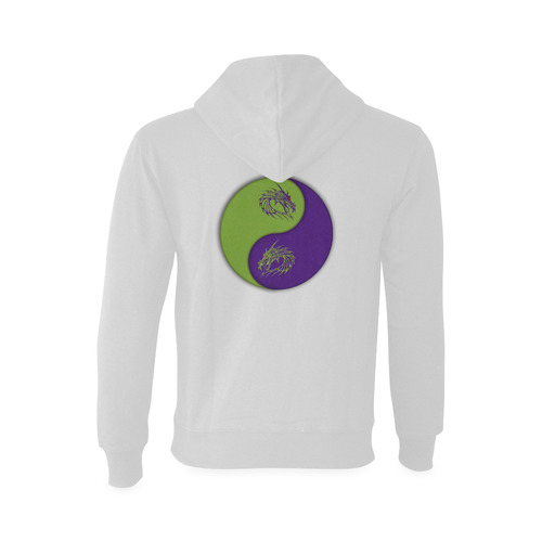 yin yang dragons Oceanus Hoodie Sweatshirt (Model H03)