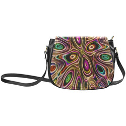 Peacock Strut II - Jera Nour Classic Saddle Bag/Large (Model 1648)