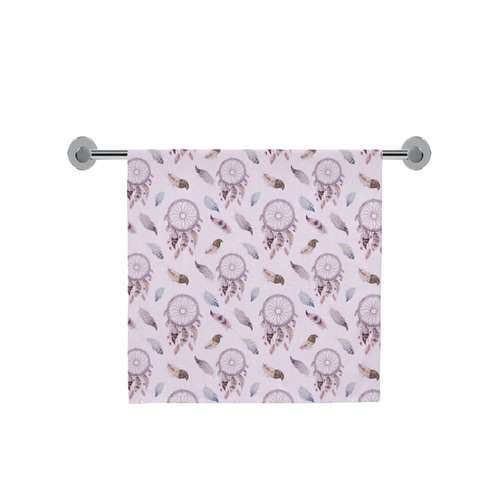 Beautiful Purple Bohemian Dreamcatcher Bath Towel 30"x56"