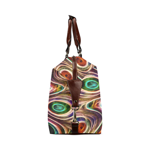 Peacock Strut II - Jera Nour Classic Travel Bag (Model 1643)