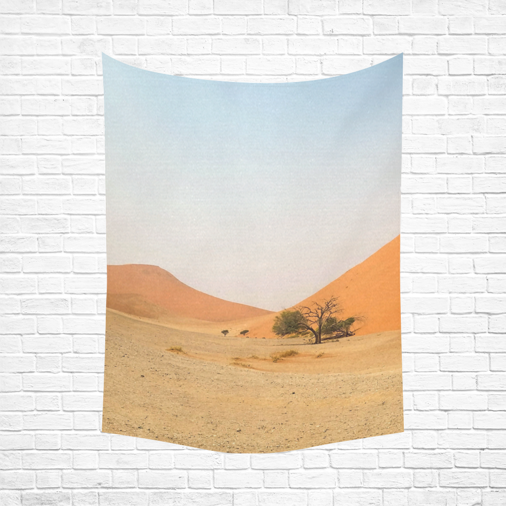 Africa_20160910 Cotton Linen Wall Tapestry 60"x 80"
