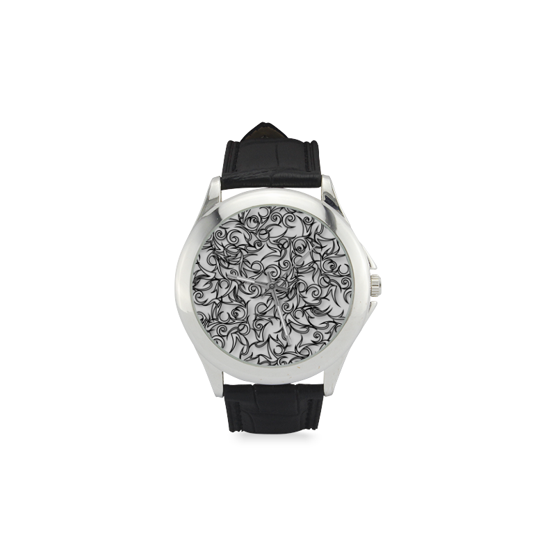 Tribal Turns Women's Classic Leather Strap Watch(Model 203)