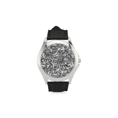 Tribal Turns Women's Classic Leather Strap Watch(Model 203)