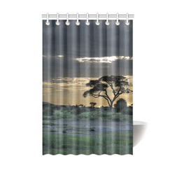 Africa_20160903 Shower Curtain 48"x72"