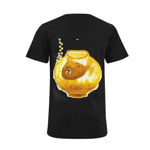fish 7. Men's V-Neck T-shirt  Big Size(USA Size) (Model T10)