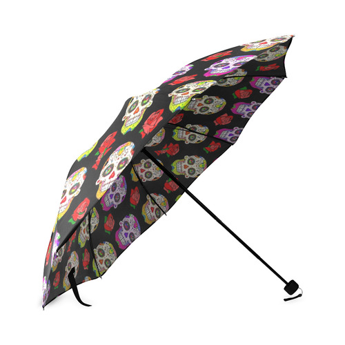 dia de Los Muertos by Popart Lover Foldable Umbrella (Model U01)