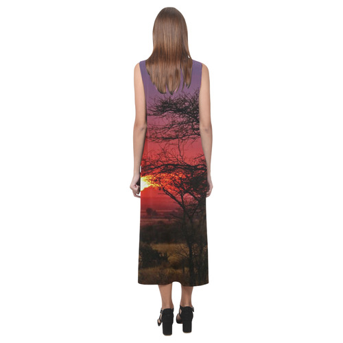 Africa_20160902 Phaedra Sleeveless Open Fork Long Dress (Model D08)