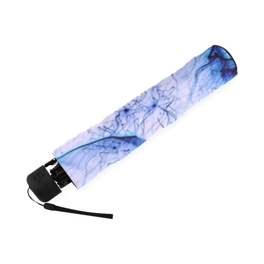 special fireworks blue Foldable Umbrella (Model U01)