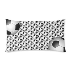 Soccer Ball 2 by Martina Webster Custom Rectangle Pillow Case 20"x36" (one side)