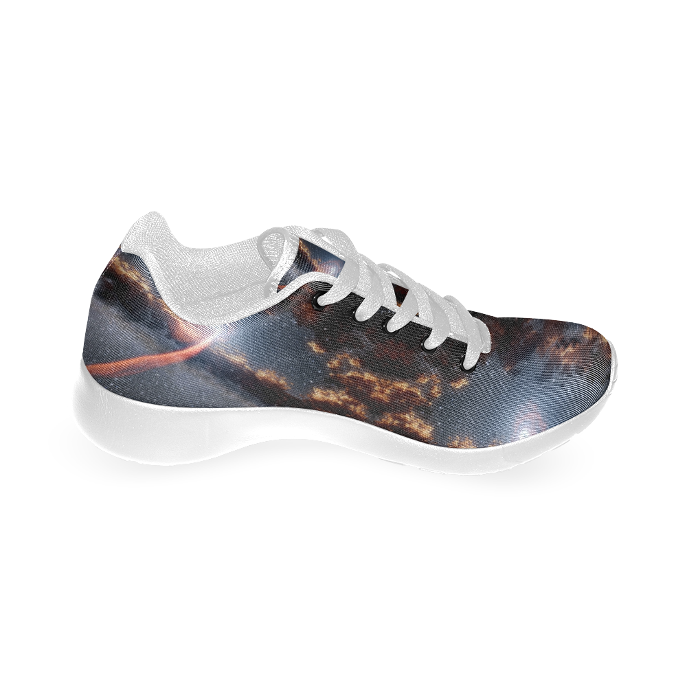 NASA: Black Hole Eating a Star Astronomy Abstract Men’s Running Shoes (Model 020)