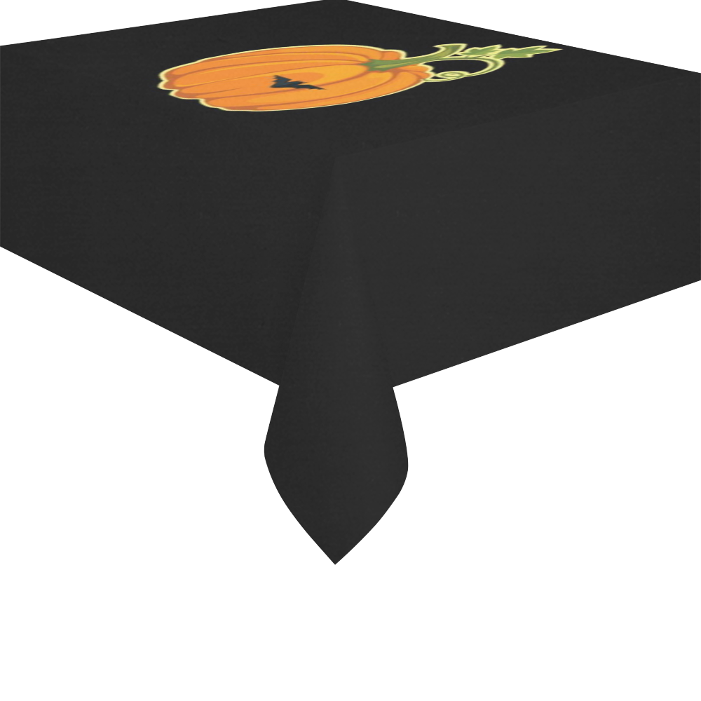 Halloween pumpkin 2 Cotton Linen Tablecloth 52"x 70"