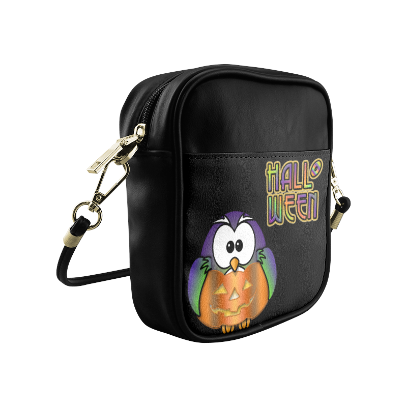 pumpkin owl Sling Bag (Model 1627)