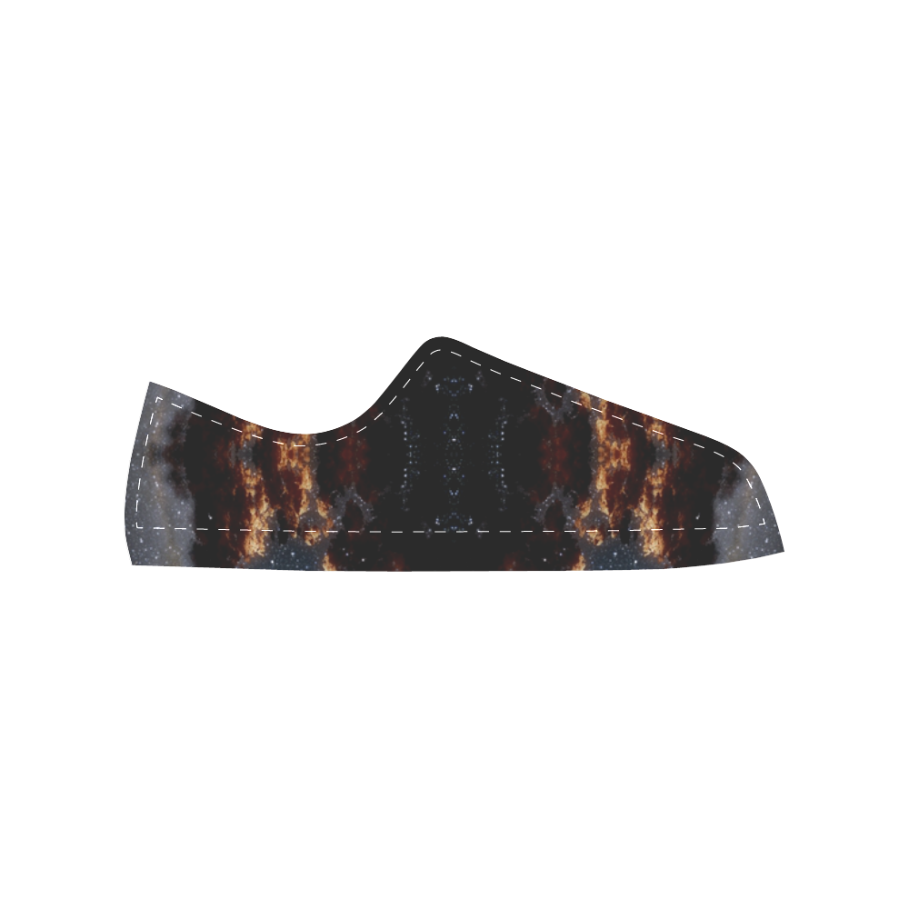 NASA: Black Hole Eating a Star Astronomy Abstract Men's Classic Canvas Shoes/Large Size (Model 018)
