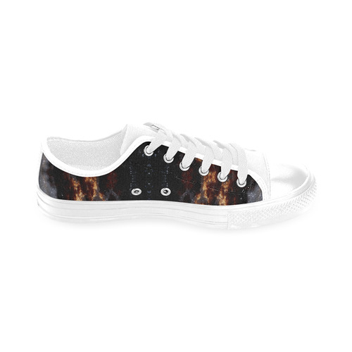 NASA: Black Hole Eating a Star Astronomy Abstract Men's Classic Canvas Shoes/Large Size (Model 018)