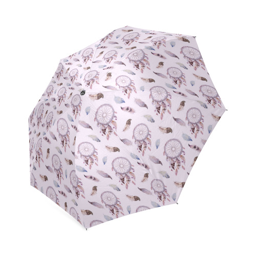 Beautiful Purple Bohemian Dreamcatcher Foldable Umbrella (Model U01)