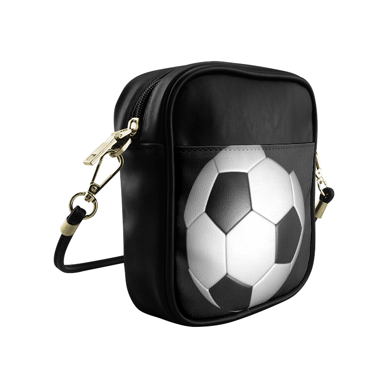 Soccer Ball by Martina Webster Sling Bag (Model 1627)