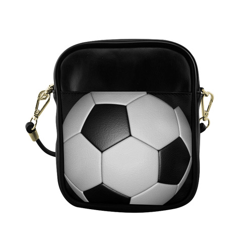 Soccer Ball by Martina Webster Sling Bag (Model 1627)