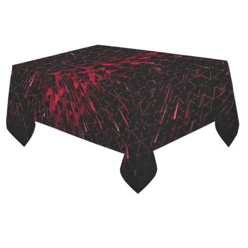 Space Explosion by Artdream Cotton Linen Tablecloth 60"x 84"