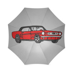 Cool Vintage Mustang Convertible Foldable Umbrella (Model U01)