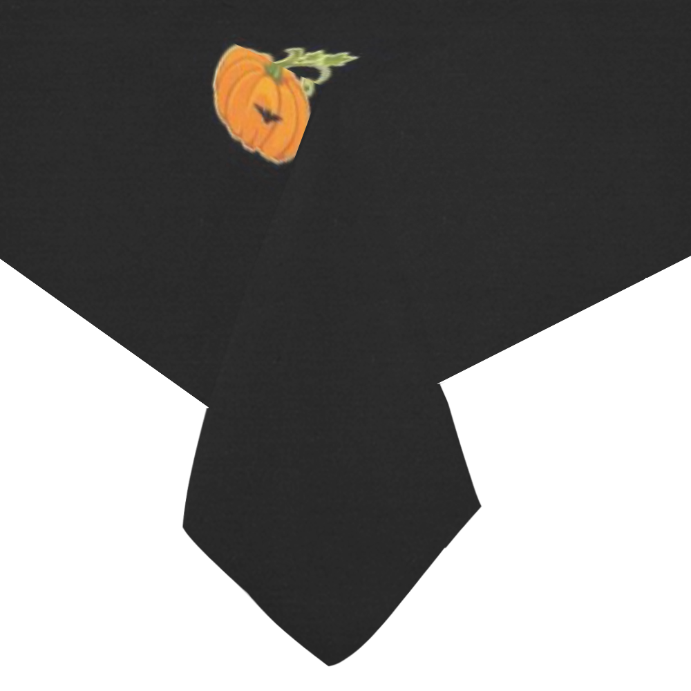 Halloween pumpkin 2 pattern Cotton Linen Tablecloth 60"x 104"