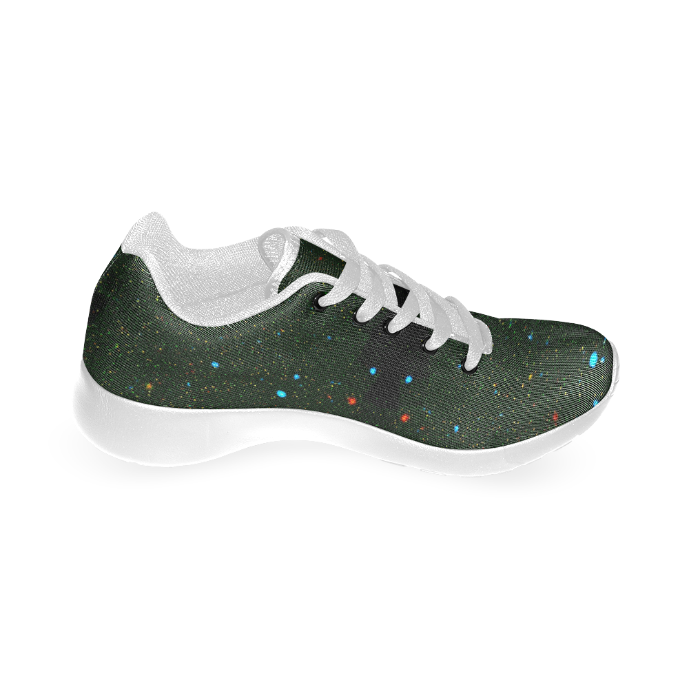 NASA: Black Hole Cosmos Stars Astronomy Abstract Women’s Running Shoes (Model 020)