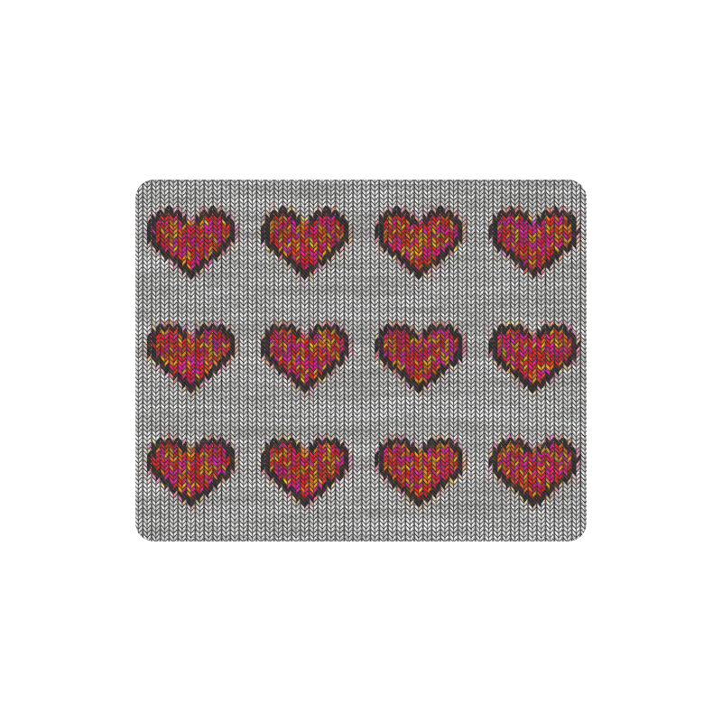 heart pattern Rectangle Mousepad