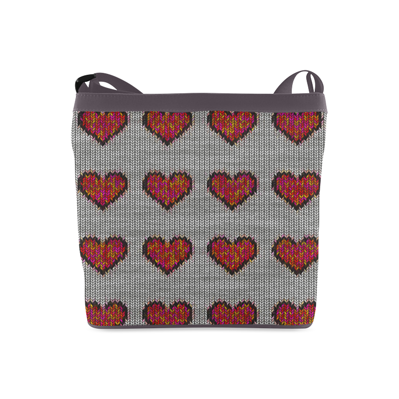 heart pattern Crossbody Bags (Model 1613)