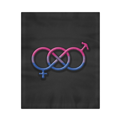 Bisexual Pride Gender Knot Duvet Cover 86"x70" ( All-over-print)