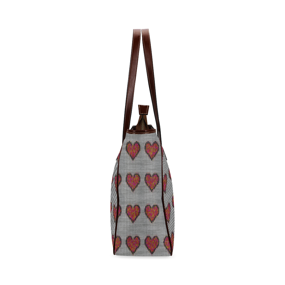 heart pattern Classic Tote Bag (Model 1644)